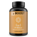 BoostCeuticals D-Ribose 1500mg Energy Supplement - 90 Capsules
