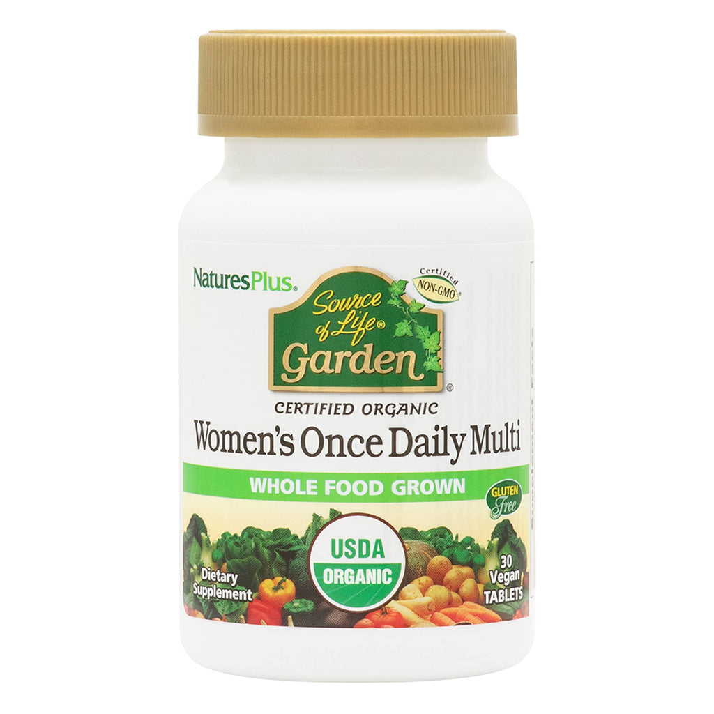 NaturesPlus Source of Life Garden Women's Once Daily Multivitamin - 30 Tablets