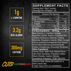 BLACKMARKET CUTS Pre Workout Powder Watermelon - 30 Servings - image 4