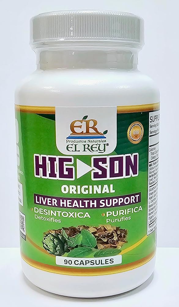 Productos Naturales El Rey HIG>Son Liver Extract - 90 Caplets