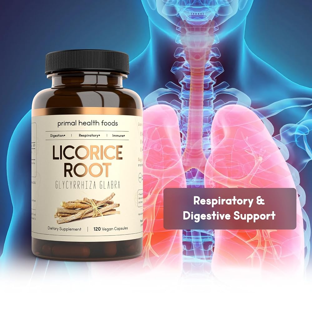 Primal Health Foods Organic Licorice Root 1000 mg - 60 Servings - image 4