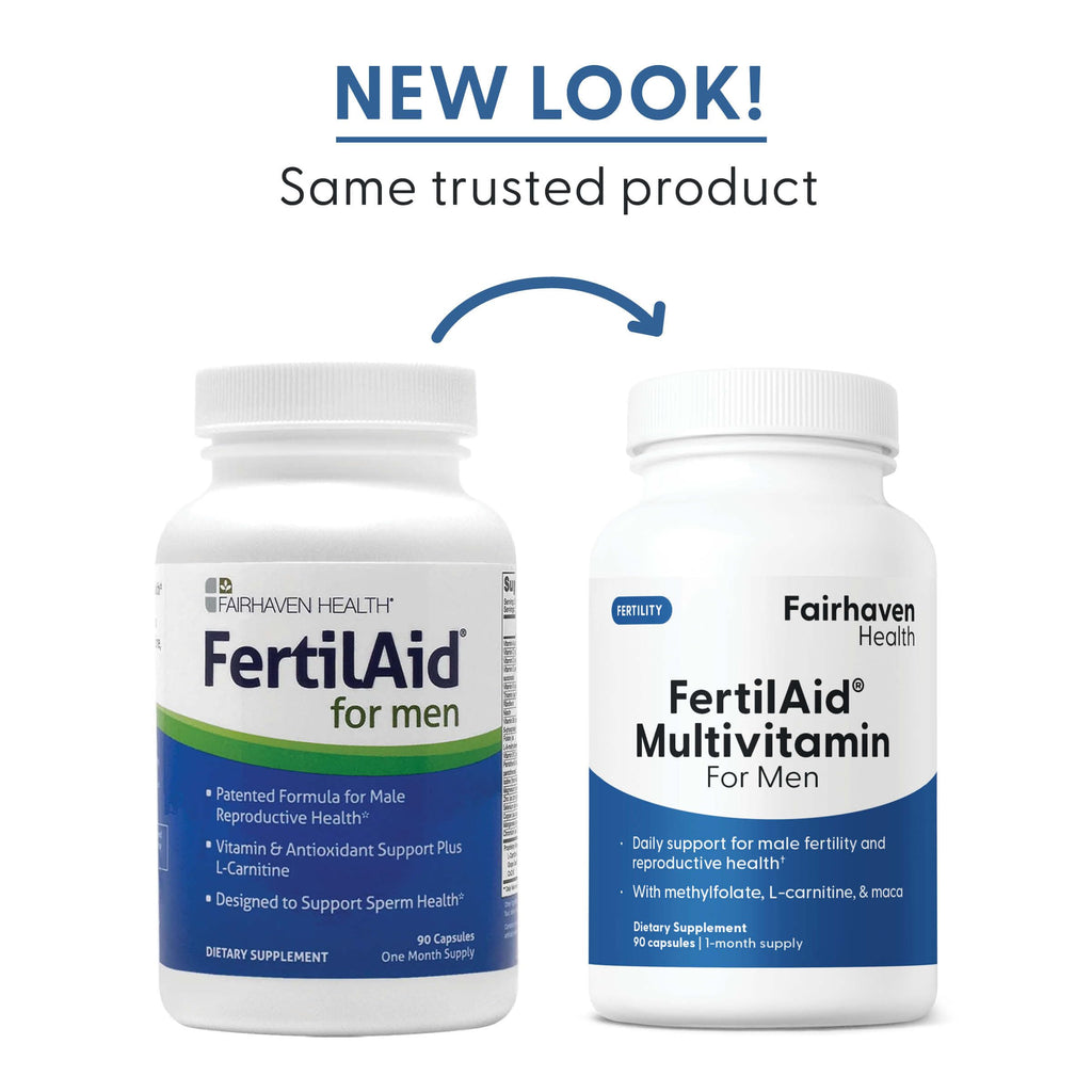 Fairhaven Health FertilAid Multivitamin Combo for Men - 90 Count - image 7