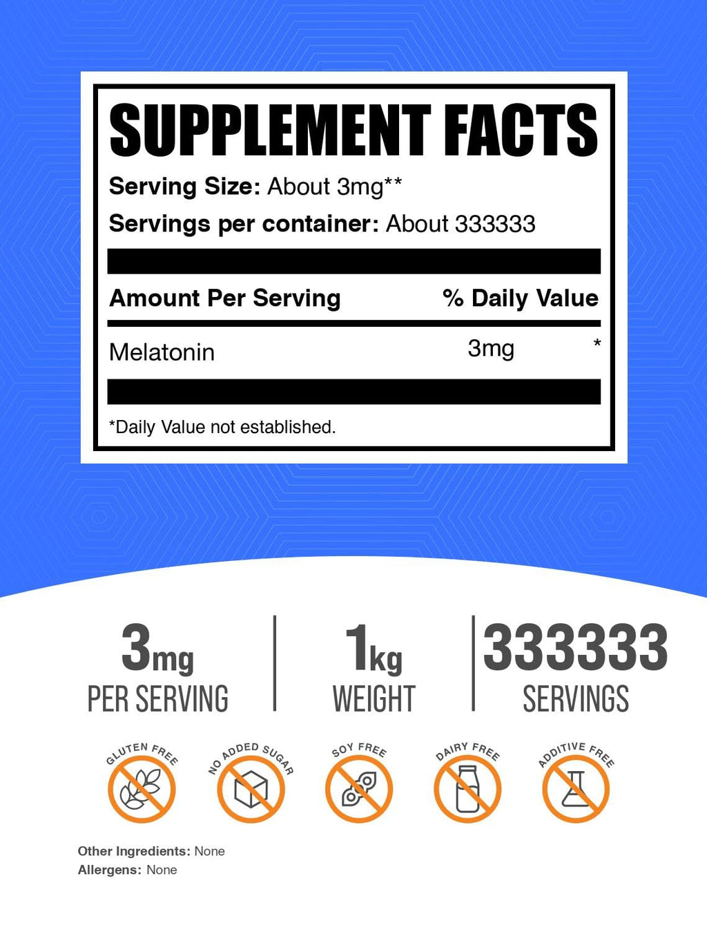 BulkSupplements.com Melatonin Powder