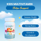 Go Healthy Natural Kids Multivitamin Gummies Immune Support - 60 Count - image 4