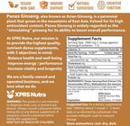 XPRS Nutra Ginseng Root Extract Powder - Ginseng Powder Supports