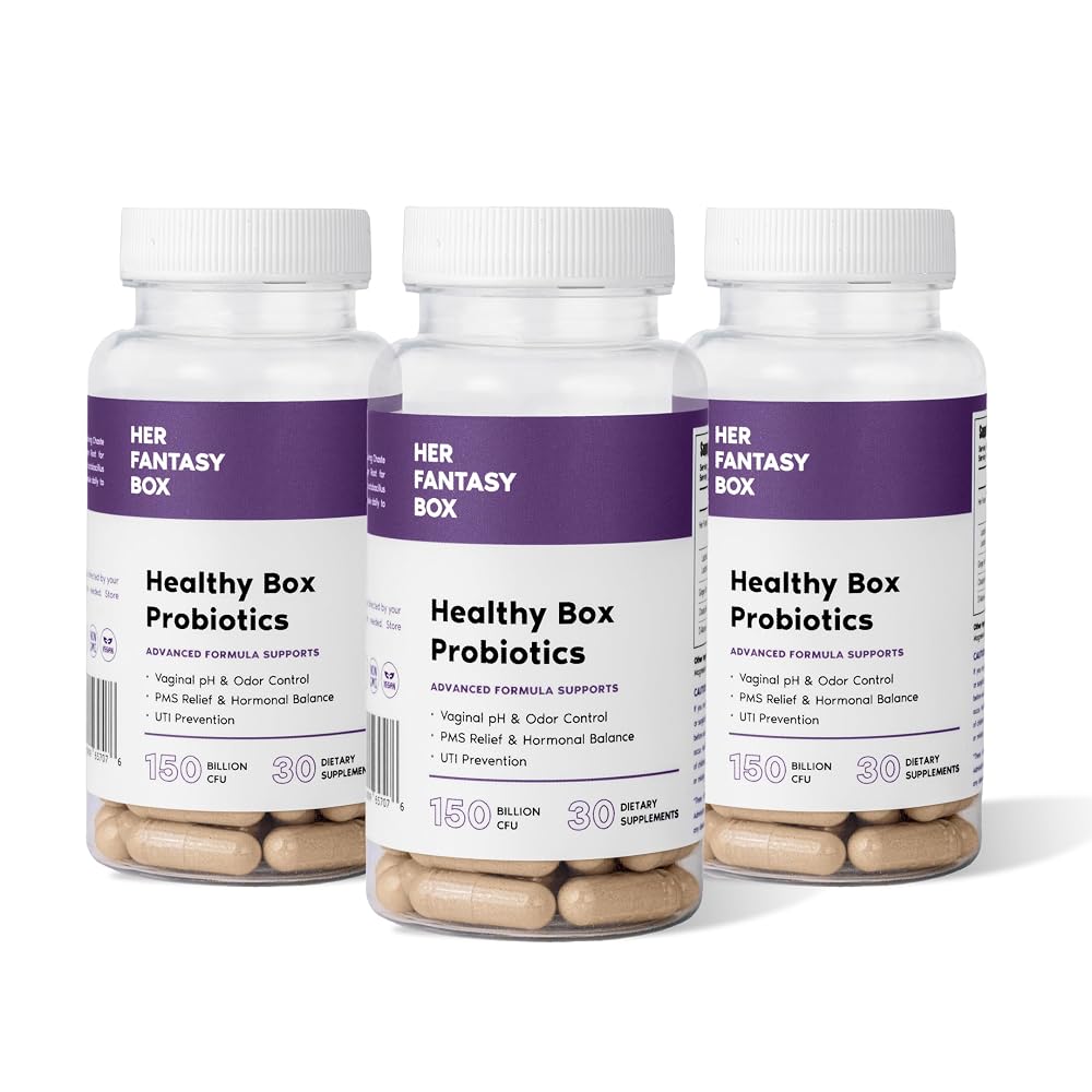 Her Fantasy Box Healthy Box Probiotics - 30 Capsules (3 Pack)