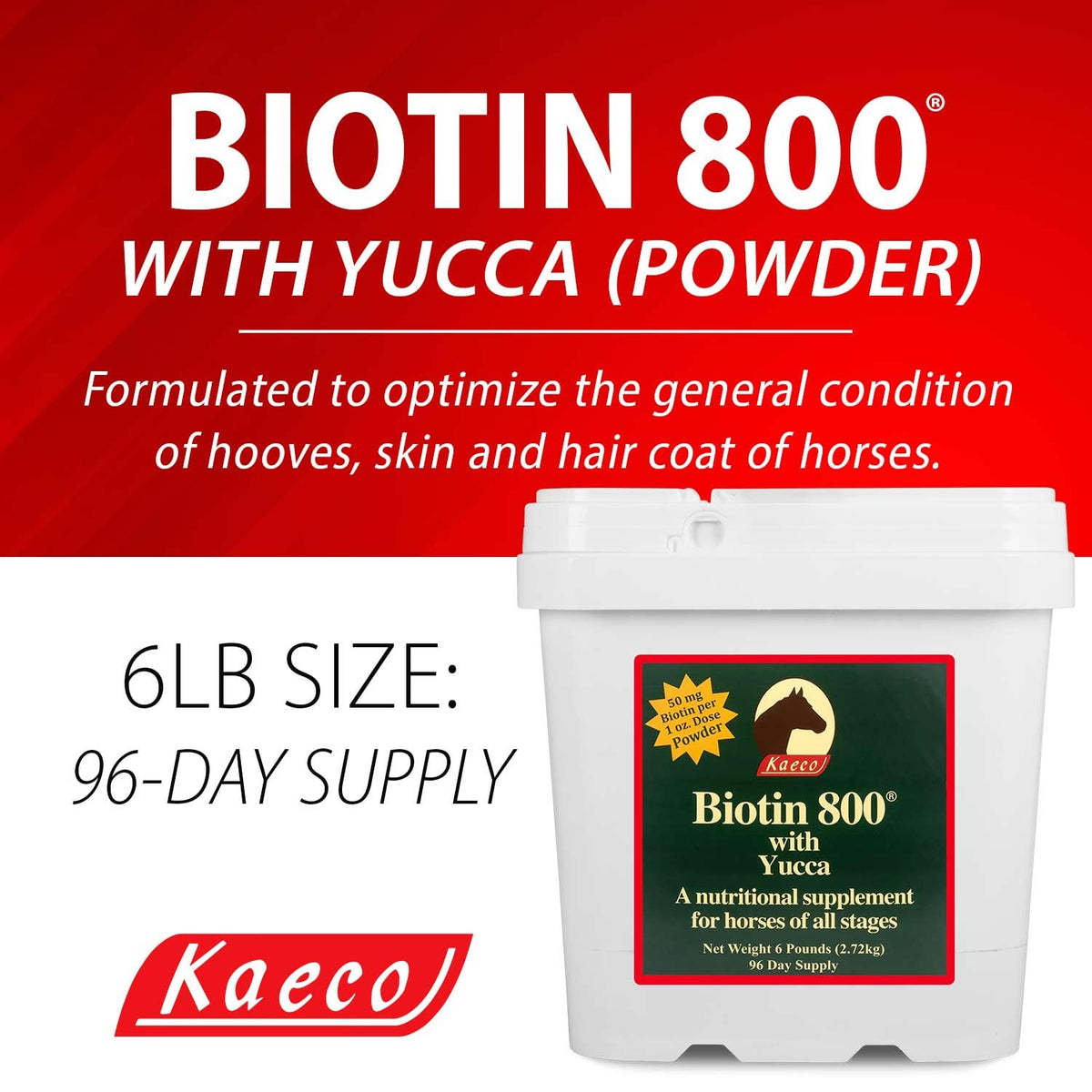 KAECO GROUP INC Biotin 800 Powder - 6 lb - image 2