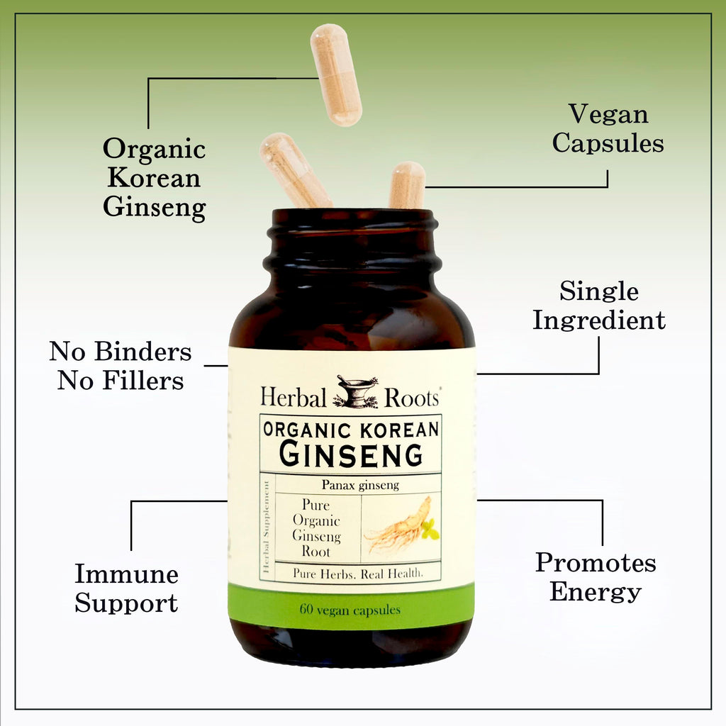 Herbal Roots Panax Ginseng Organic Korean Ginseng Root Powder - image 4