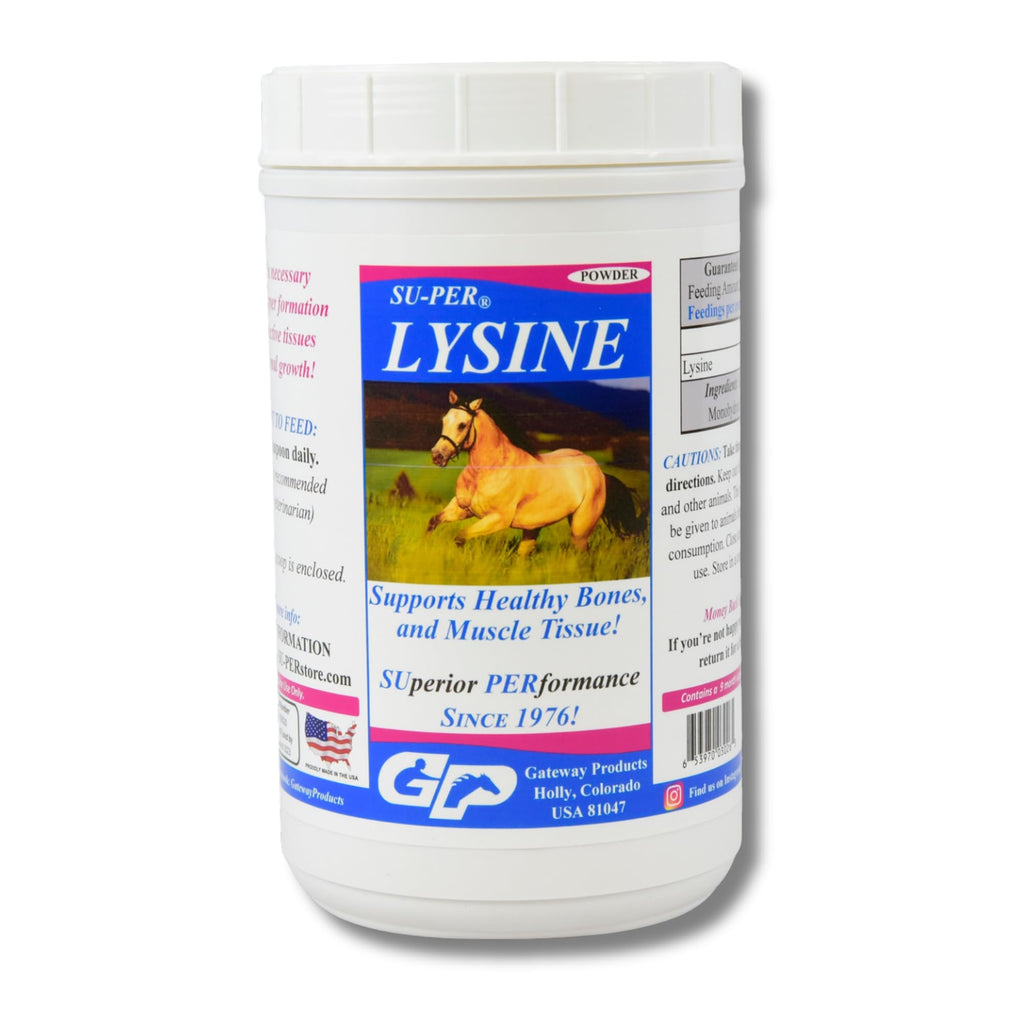 SU-PER Lysine Supplement for Horses - 2.5 Pound Powder
