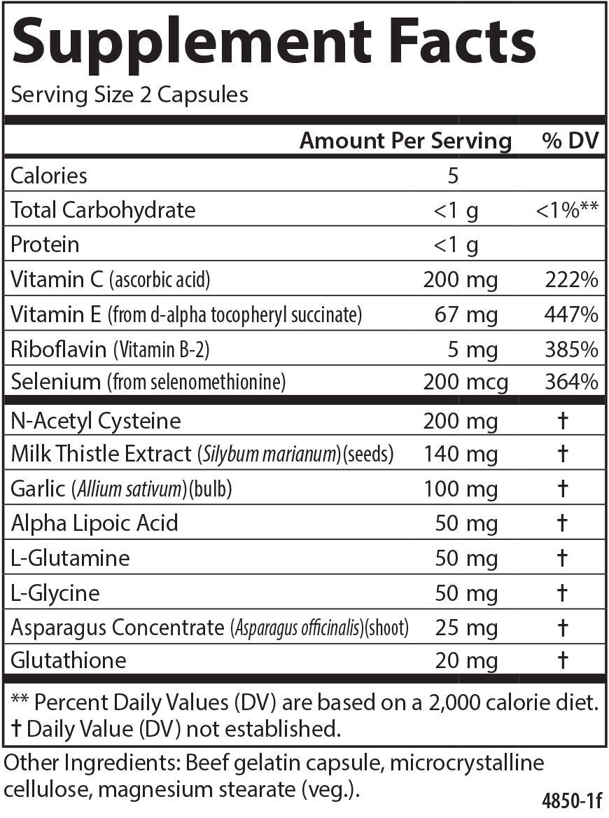 Carlson Glutathione Booster Alpha Lipoic Acid - 60 Capsules - image 2