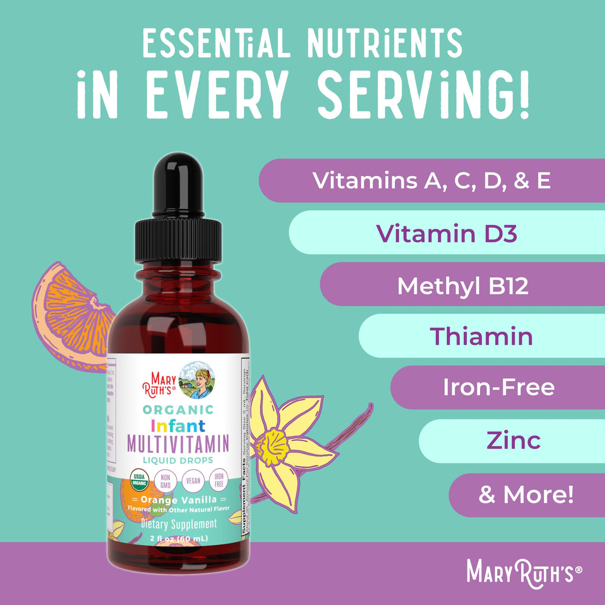 Multivitamin (Small Bottles) by MaryRuth's