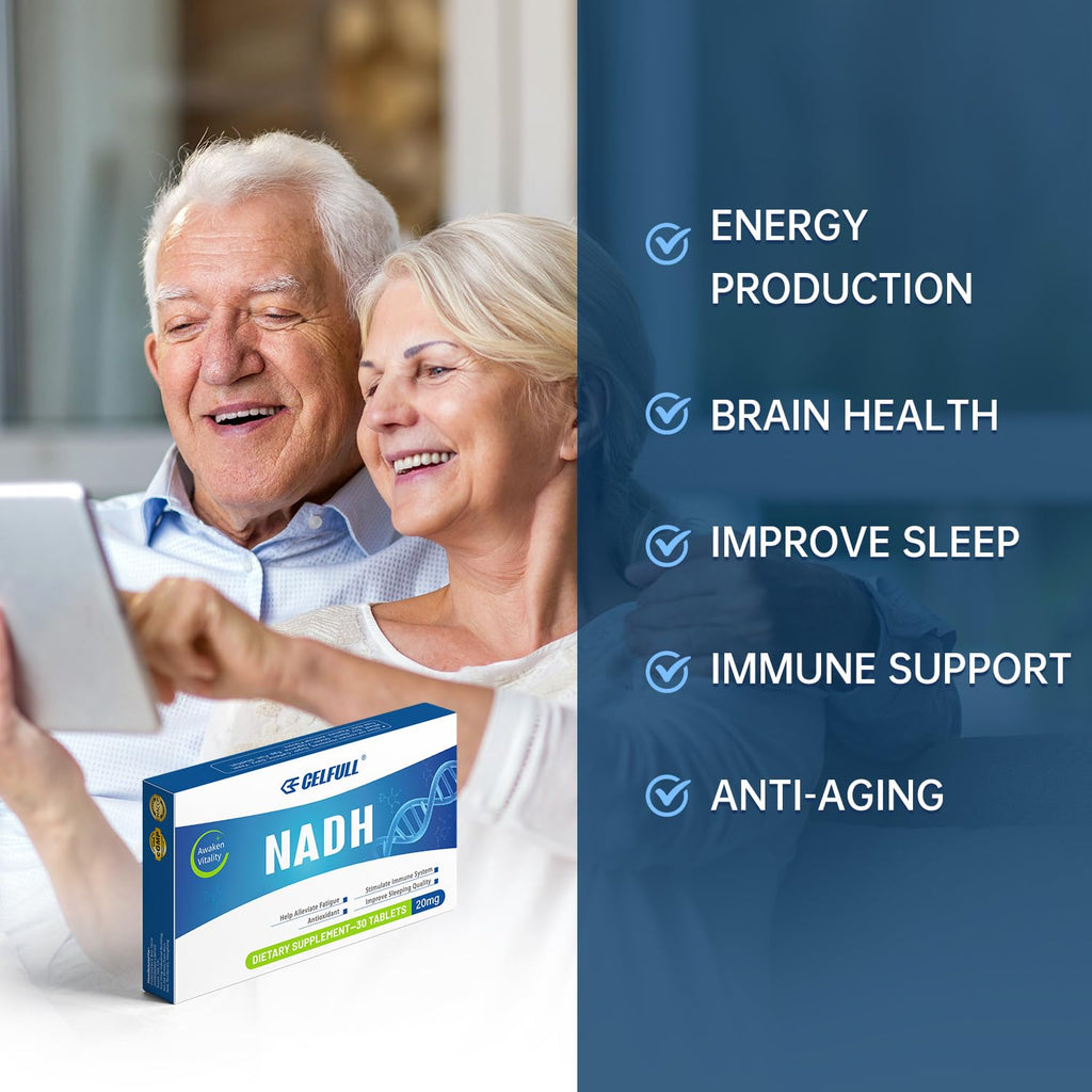 CELFULL NADH Supplement 20mg for Energy & Anti-Aging - 1 Tablets - image 5