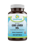 Livamed Cod Liver Oil Softgels - 250 Softgels
