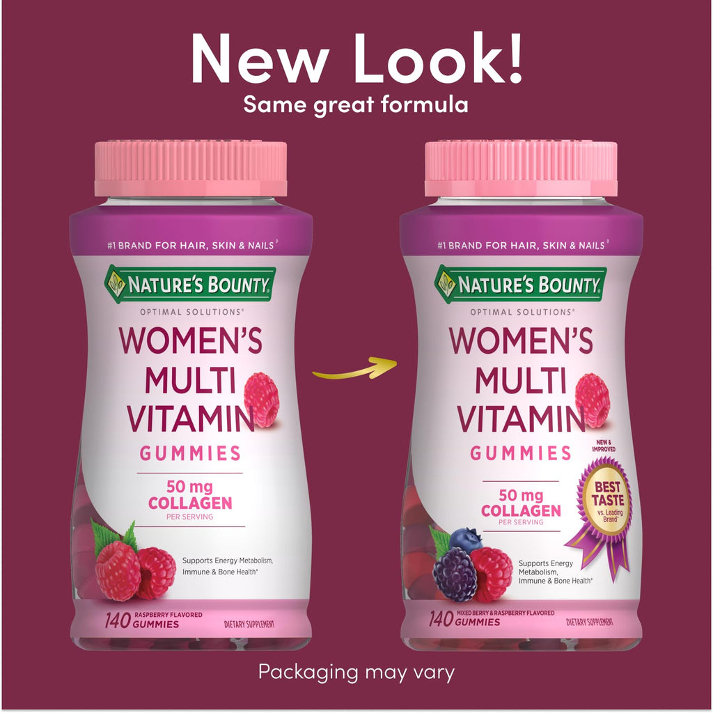 Nature's Bounty Optimal Solutions Women's Multivitamin - 140 Gummies - image 2