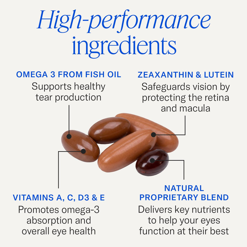 EyePromise Vizual Edge Pro Eye Supplements - 30 Softgels - image 4