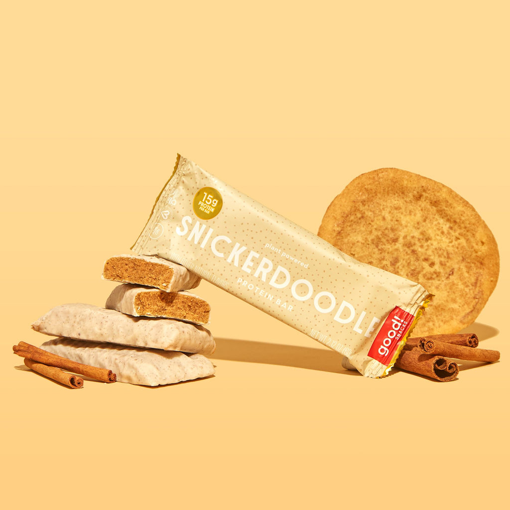 good! Snacks Snickerdoodle Vegan Protein Bar - 12 Pack - image 3