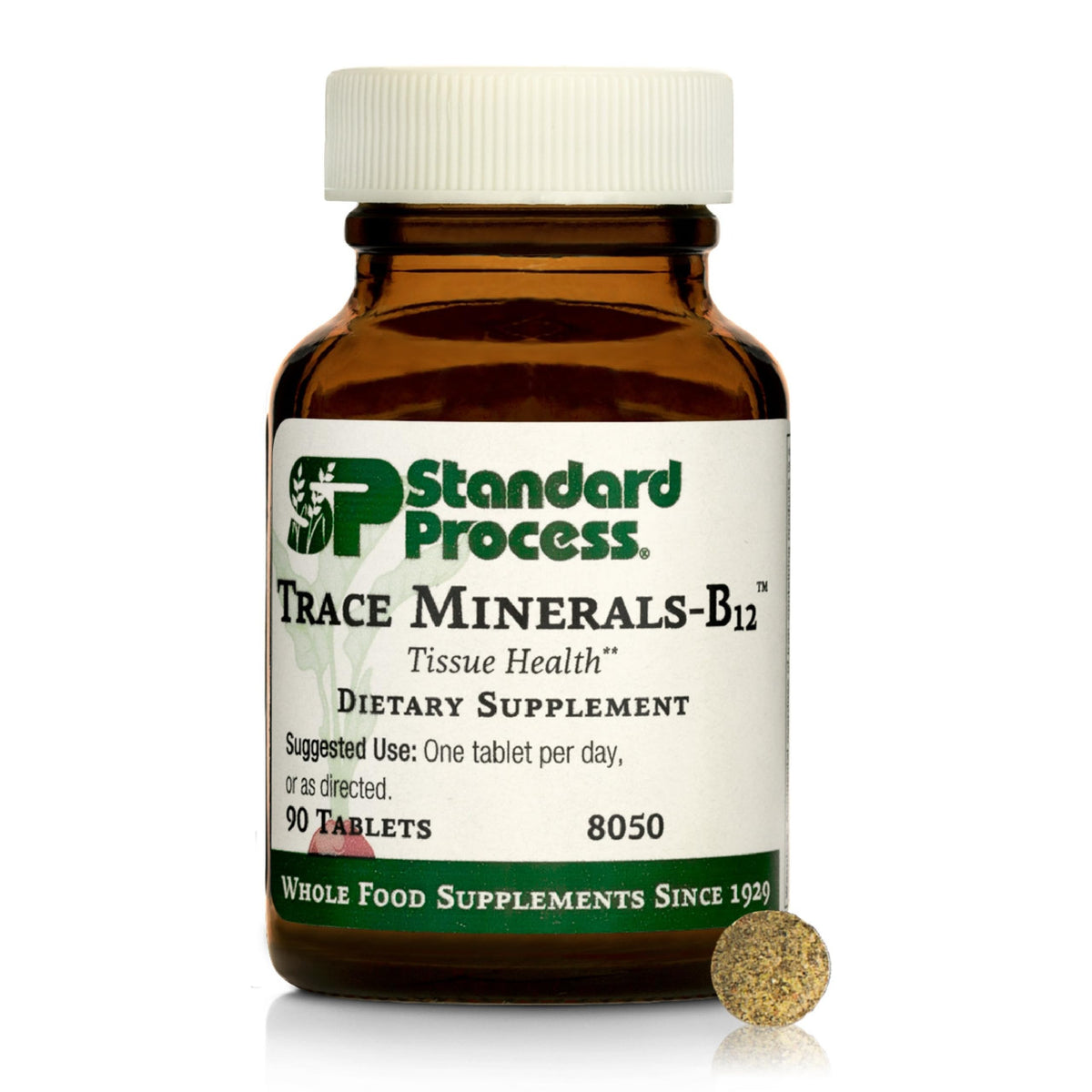 Standard Process Trace Minerals-B12 Supplement - 90 Tablets