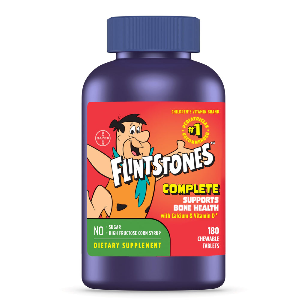 Flintstones Complete Chewable Kids Multivitamin - 180 Tablets