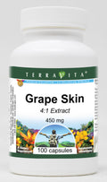 Terravita Grape Skin 4:1-450 mg (100 Capsules, ZIN: 520352)