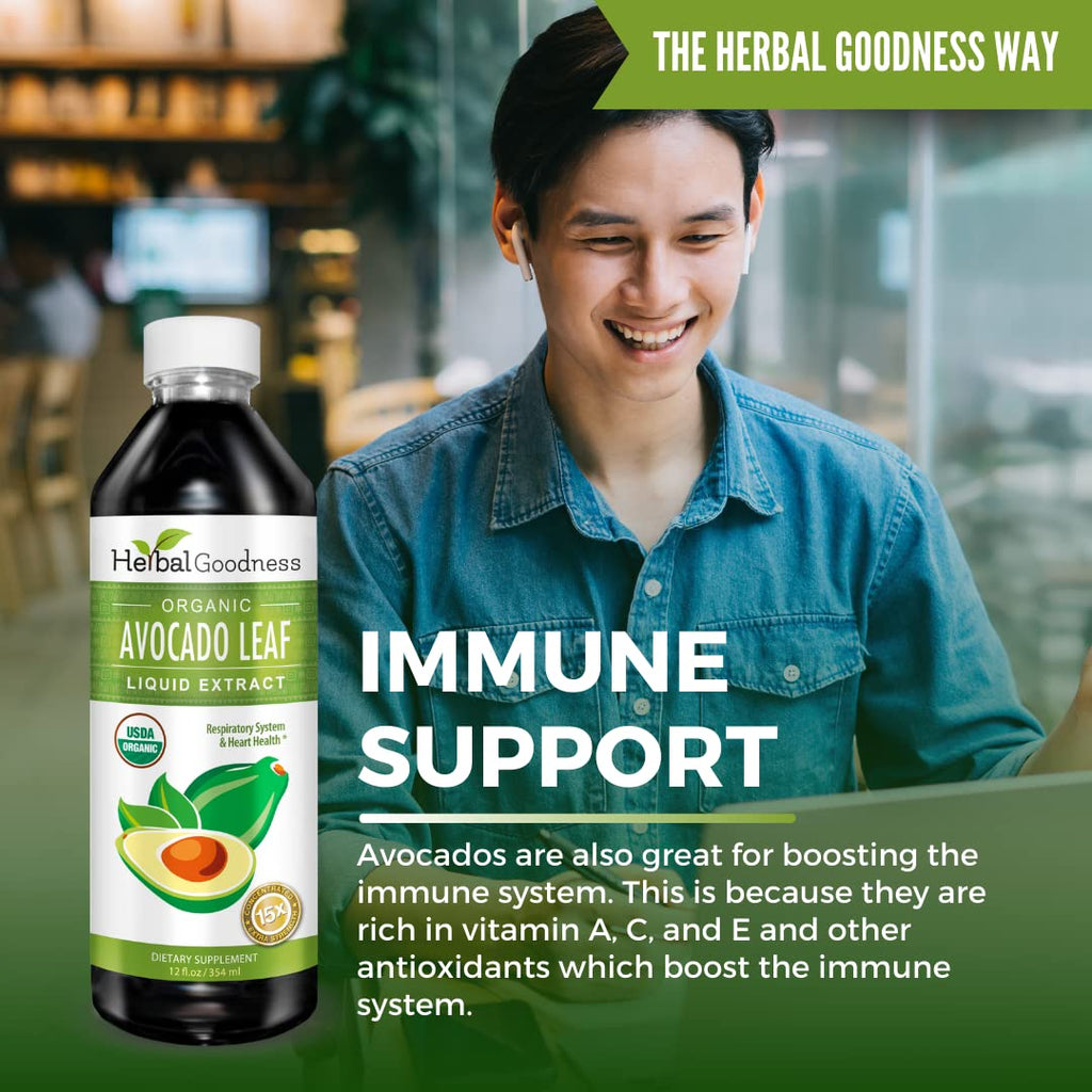 Herbal Goodness Avocado Leaf Extract Liquid - 12 Fl Oz - image 5