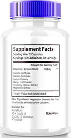 NutraRize MicroBio Keto ACV Pills Apple Cider Vinegar - 60 Capsules - image 2