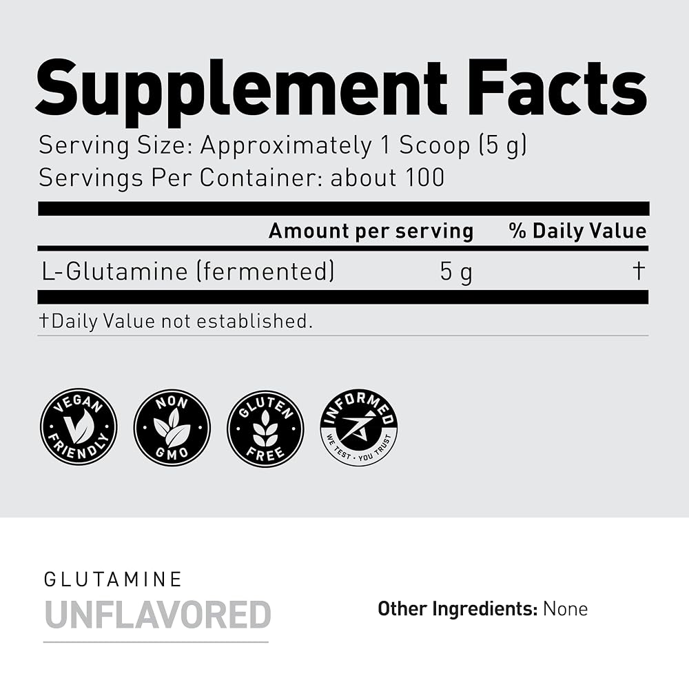 Kaged Muscle L-Glutamine Powder - 500g - image 6