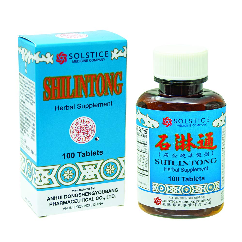 Solstice Shilintong Herbal Supplement Urinary Tract Support - 100 Tablets