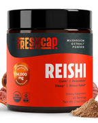 FreshCap Reishi Mushroom Powder Organic Extract - 60 Servings