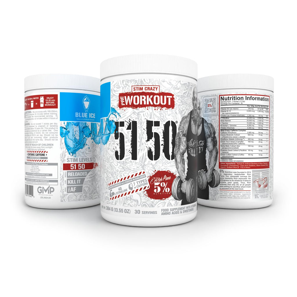5% Nutrition 5150 High Stim Pre Workout Powder