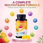 LIVS Sugar Free Multivitamin Gummies for Adults & Kids - 60 Gummies - image 5