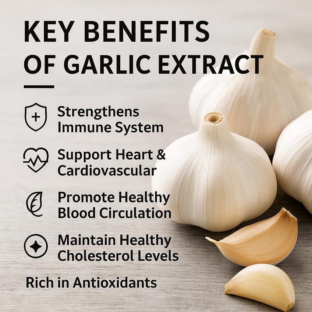 Total Natural Garlic Extract 5000mg - 2400 Softgels - image 5