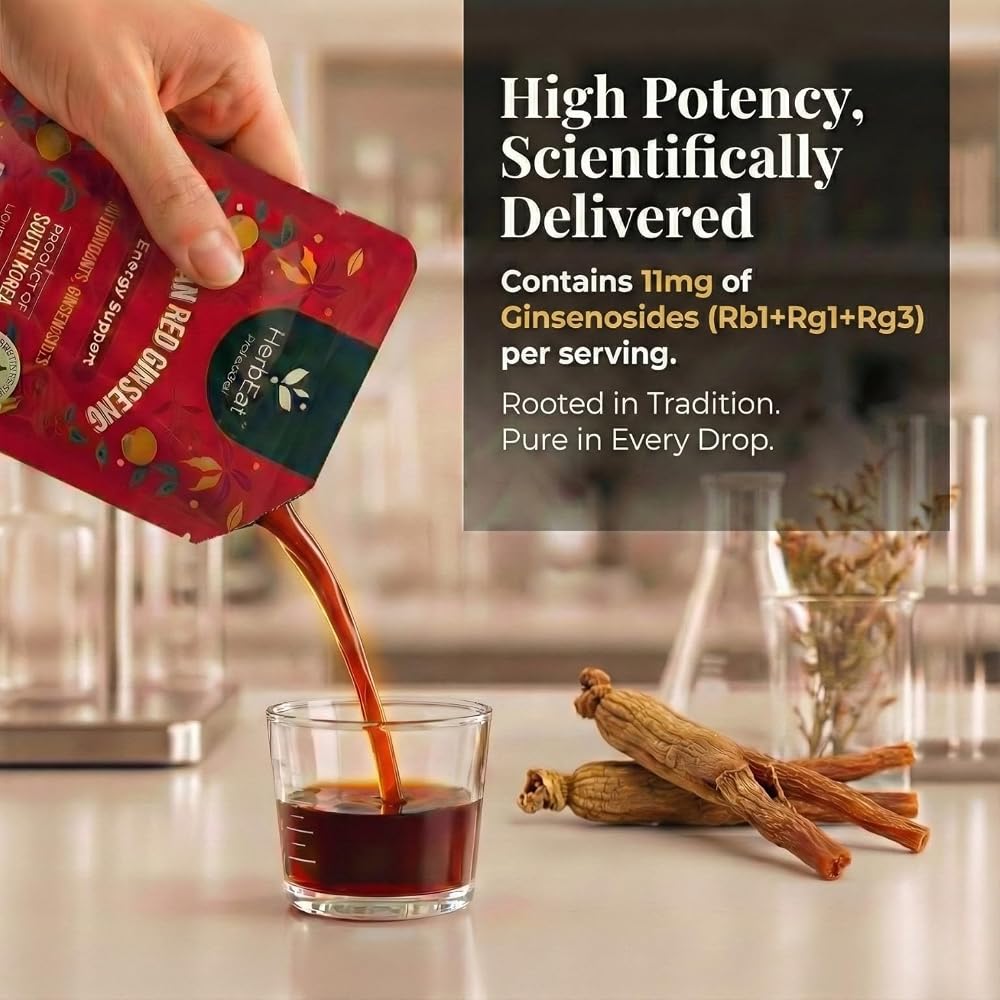 HERBEAT Korean Red Ginseng Prime Extract with 11mg Ginsenosides