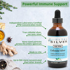 Ultra Silver Colloidal Silver 500 PPM Mineral Supplement - 8 oz - image 5