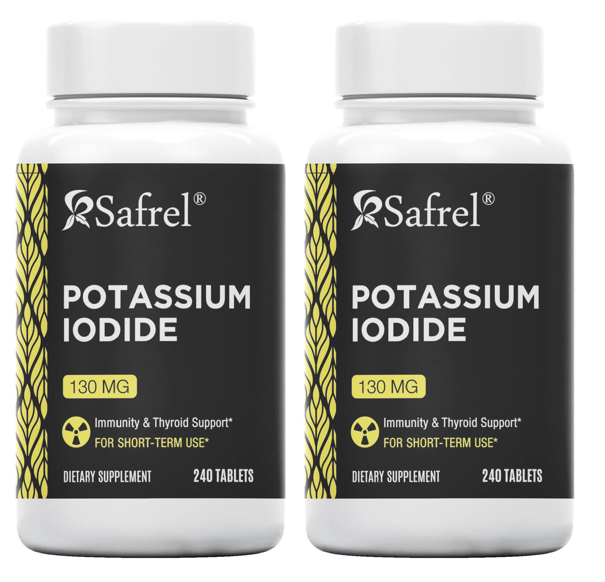 Safrel Potassium Iodide 130 mg, 240 Tablets