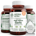 Natural Nutra High Allicin Garlic Supplement 500mg - 60 Tablets