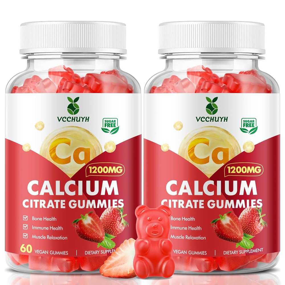 VCCHUYH Calcium Citrate Gummies 1200mg