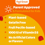 The Feel Great Vitamin Company Feel Great Kids Vitamin D3 1000 IU