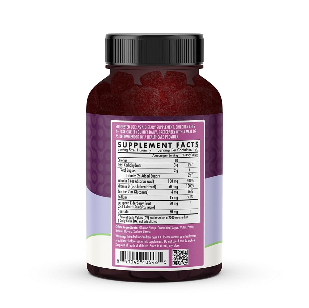 The Wellness Company Super Immune Elderberry Gummies with Zinc & Vitamin C - image 3