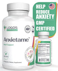 Logos Nutritionals Anxietame L-Theanine Stress Support - 60 Capsules