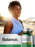 Horbäach Sunflower Lecithin Softgel Capsules 2400mg - 60 Softgels - image 7