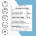 Supersmart Lutein 20mg per Day Eye Supplement - 60 Vegetarian Capsules - image 4