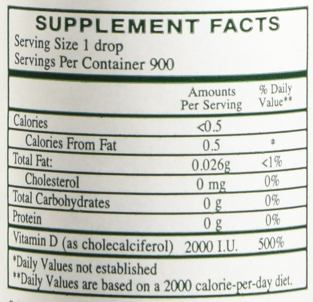 Rx Vitamins Liqui-D3 2000 IU Vitamin D Oil - 1 Fl Oz - image 6