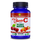 THE FOOD MOVEMENT CO. Plant-Based Vitamin C 125mg - 60 Capsules