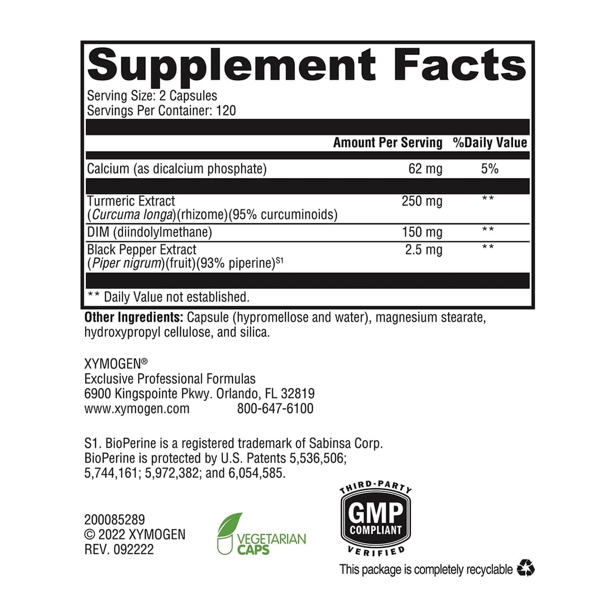 XYMOGEN Dimension 3 Hormonal Balance Support - 240 Capsules - image 2