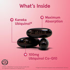 Jarrow Formulas QH-Absorb Ubiquinol 100 mg - 120 Softgels - image 3