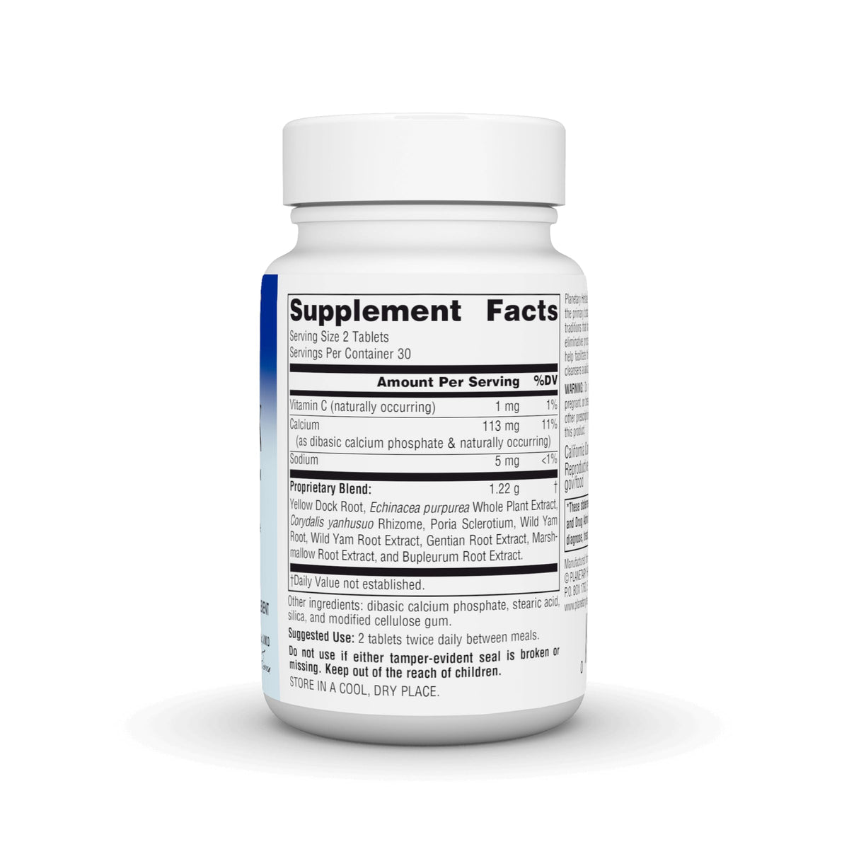Planetary Herbals Yellow Dock Skin Cleanse - 60 Tablets - image 3