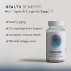 InfiniWell Enhance Longevity Supplement with TMG - 90 Capsules - image 2