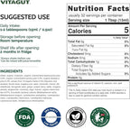 VITAGUT Liquid Probiotic with Prebiotics & Postbiotics - 17 Fl Oz - image 6