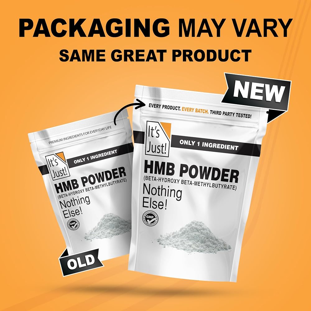 It's Just! HMB Powder Beta-Hydroxy Beta-Methylbutyrate - 250g - image 9