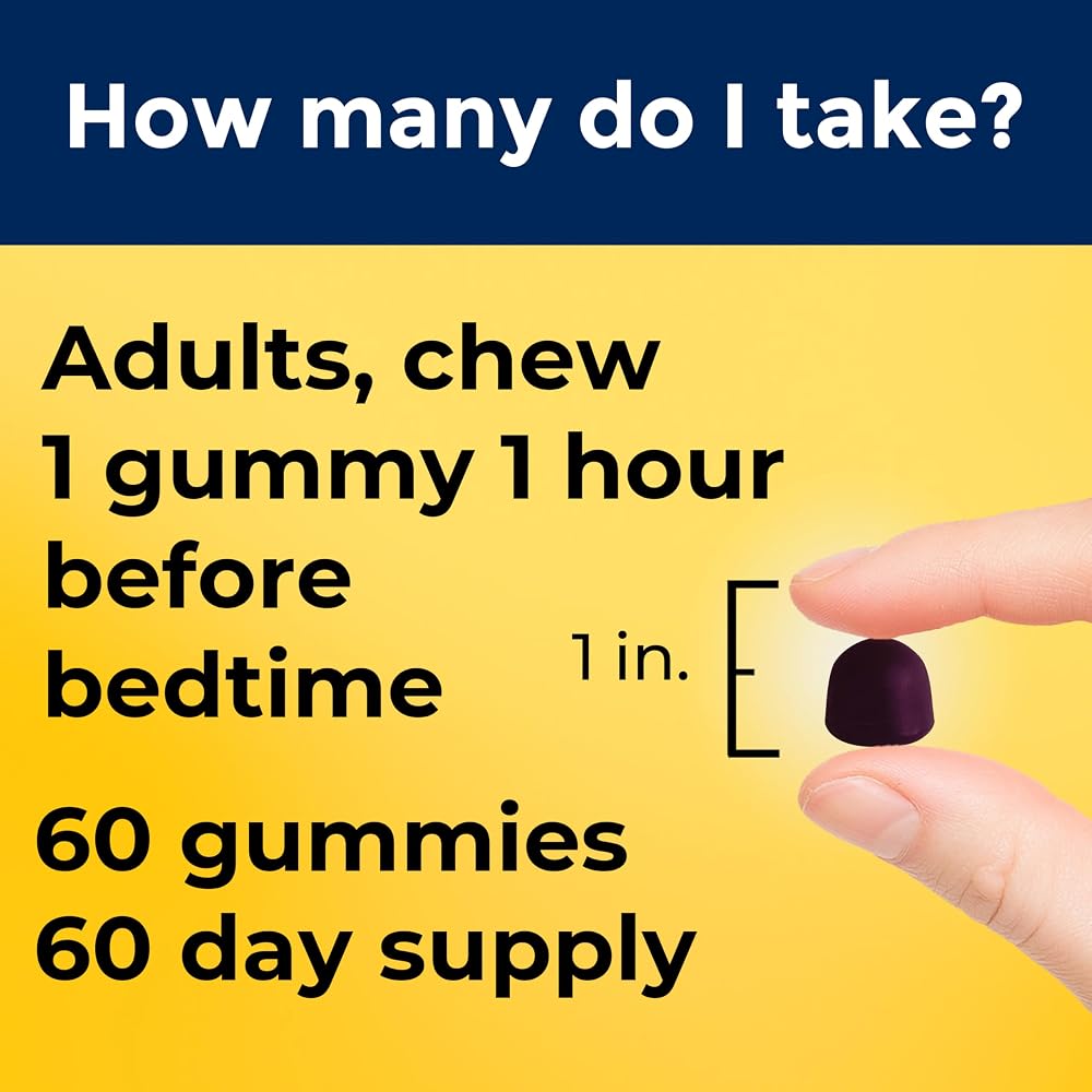 Nature Made Time Release Melatonin 3mg Gummies - 60 Gummies - image 4